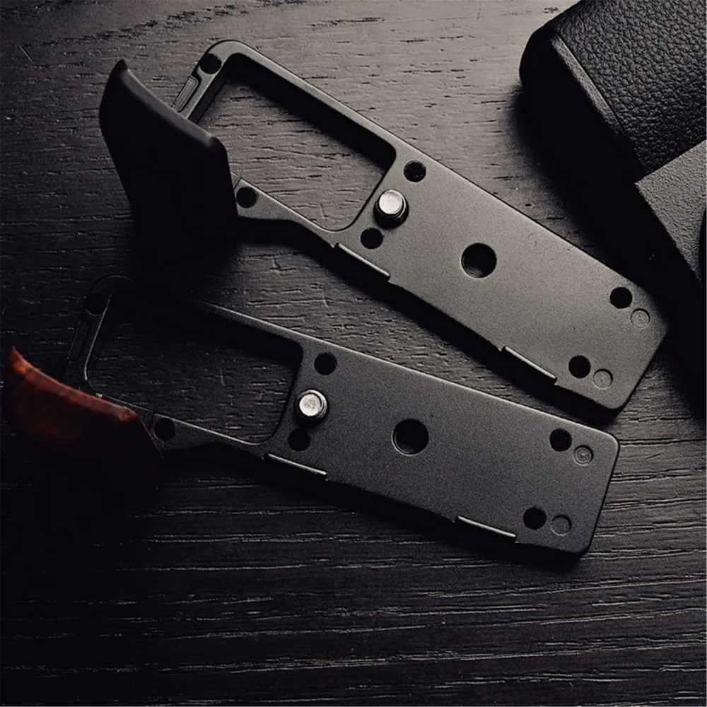 Woodiness grain Hand L Type Bracket Tripod Quick Release Plate Base Grip Handle For Ricoh GR3 GRIII GR3X HDF GRX3 Arca-swiss RRS