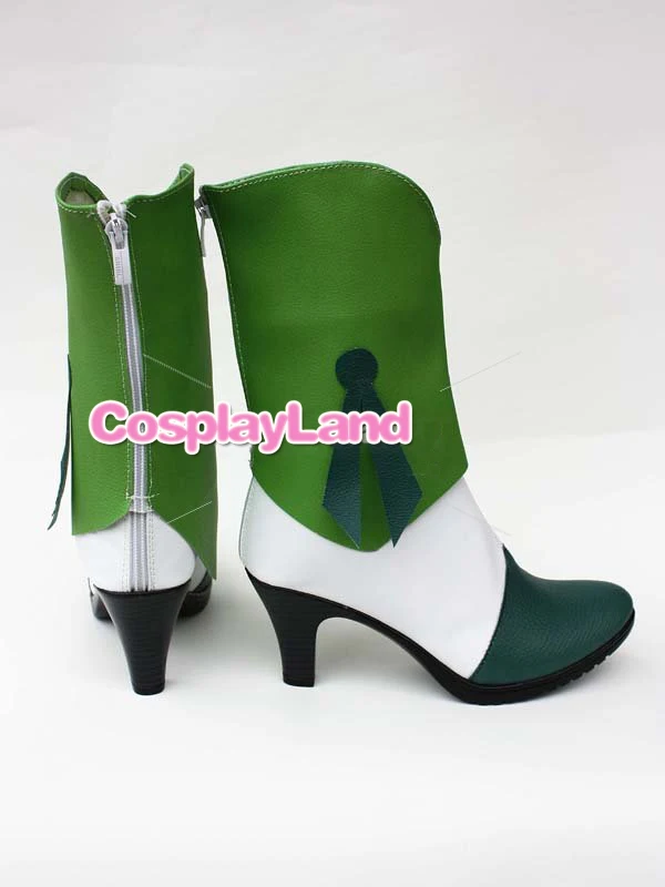 Smile Pretty Cure Midorikawa Nao Cure March Cosplay Boots Shoes Anime Party Cosplay Boots Custom Made for Adult Women Shoes