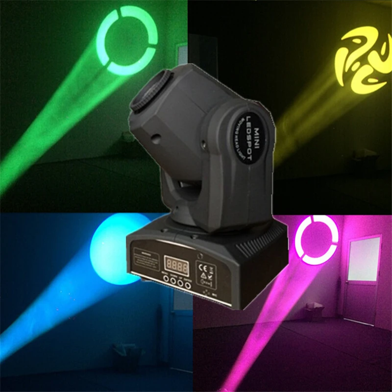 Hot Sell 30W LED Spot Moving Head Light Stage Bar Show Super Bright 30 Watt Leds DJ Gobo Spot Lights