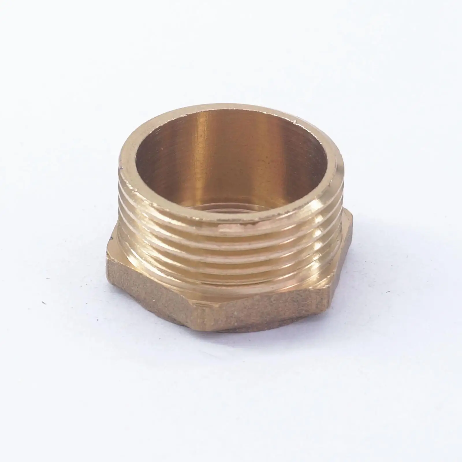 3/4" BSPP Male Brass Pipe Countersunk Plug Outer Hex Socket End Cap Stopper