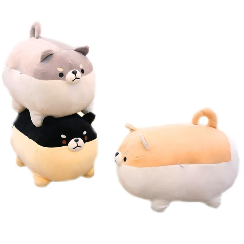 New Super Soft Angary Fat Shiba Inu Plush Toys Corgi Dog Animal Stuffed Toys Children's Toys Soft Sofa Pillow Cushion Girl Gifts