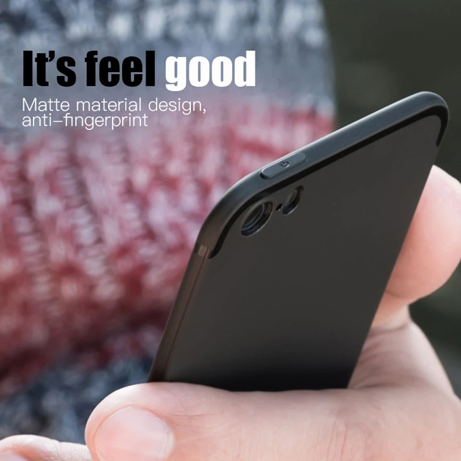 Soft TPU Ultra matte Thin and light case for iphone 5s case cover frosted Shockproof bumper cover for iphone 5s se bumper phone