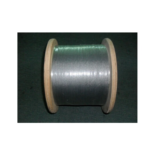 High Quality 50 meters 0.6mm  7*7  stainless steel wire rope