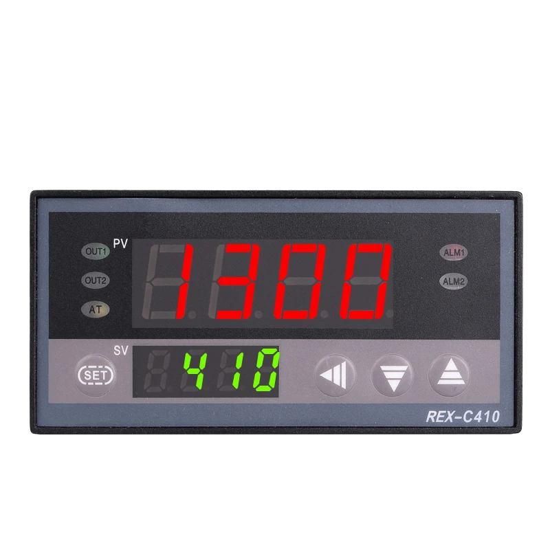 Digital PID Temp Controller REX-C410 48*96mm Horizontal, Input thermocouple K, Relay Output for heat