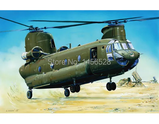 trumpeter 1/72  01622   CH-47D  CHINOOK  Assembly Model kits building scale model plane  3D puzzle plane