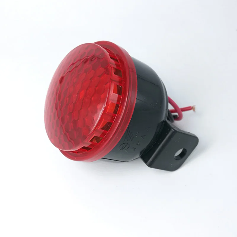 12V Alert siren horn security alarm indicator light strobe signal warning light lamp LED flashing light six sound airplane sound