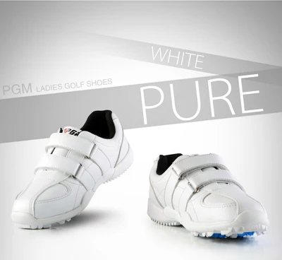 

Ladies Leather Shoes Waterproof Women Shoes Golf flat Shoes Sports With Gril Sneaker Shoes Waterproof Breathable Caddy