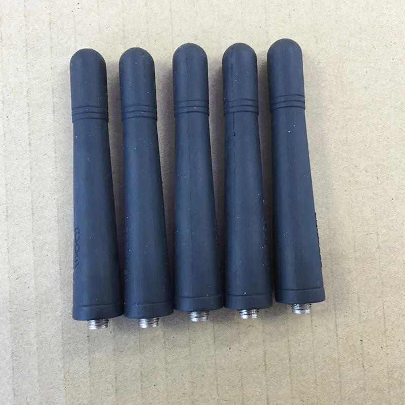 

5 шт./партия, короткая резиновая УВЧ-антенна SMA 400-470 МГц для Kenwood TK3207,TK3307 TK3207G TK3107 и т. д.