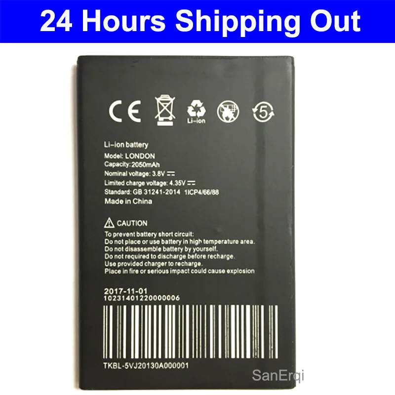 For UMI London Battery 2050mAh Mobile Phone Batteries High Quality