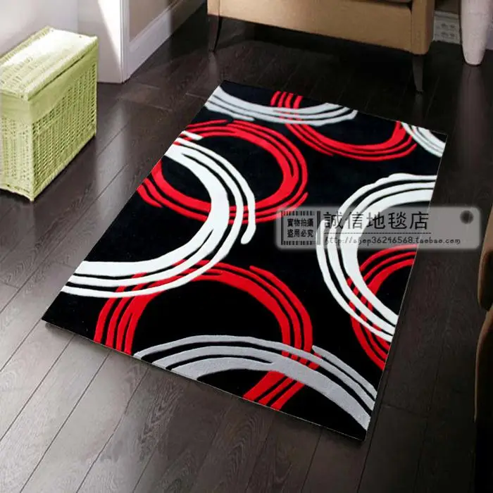 Fashion brief thickening handmade carpet living room coffee table bedroom carpet mats slip-resistant carpet