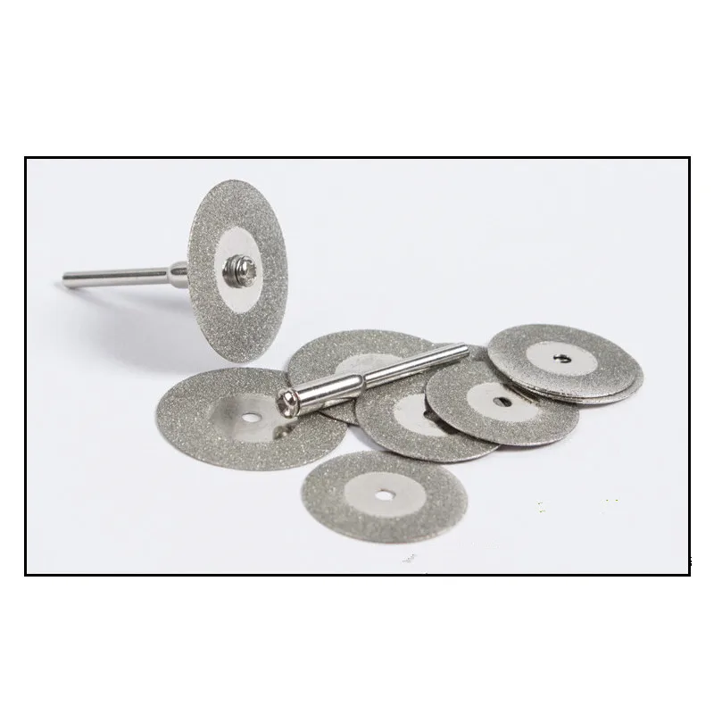 10Pcs Diamond Cutting Disc Electric Drill Rotary Tool Circular Saw Abrasive Sawblade Cutting Wheel Discs for Dremel Drill Tool