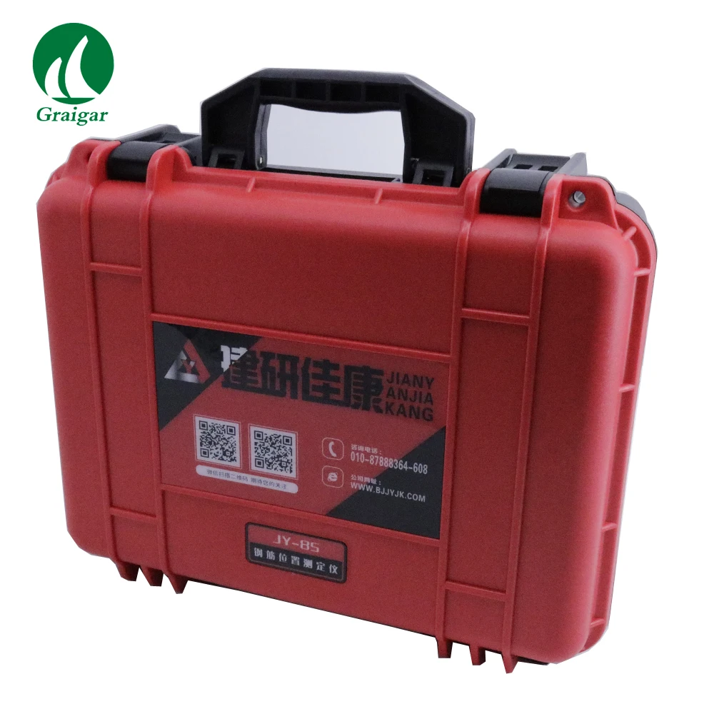 New JY-8S Concrete Rebar Locator Scanner Covermeter Ferromagnetic Objects Finder Grid Scan Concrete Reinforcement Detector