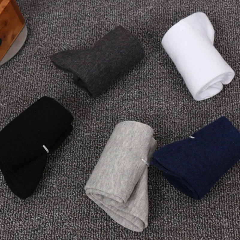 10 pezzi = 5 paia di calzini eleganti in cotone da uomo più grandi taglia grande 44, 45, 46, 47, 48, calzini da lavoro Calcetines Classic Sox Meias calzino