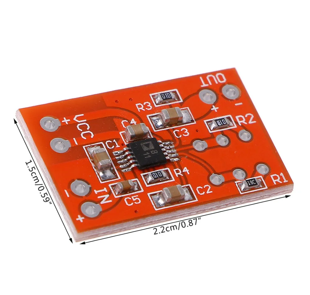 SSM2167ไมโครโฟน Preamplifier Board ต่ำเสียงรบกวน COMP การบีบอัดโมดูล 3V-5V Hyq