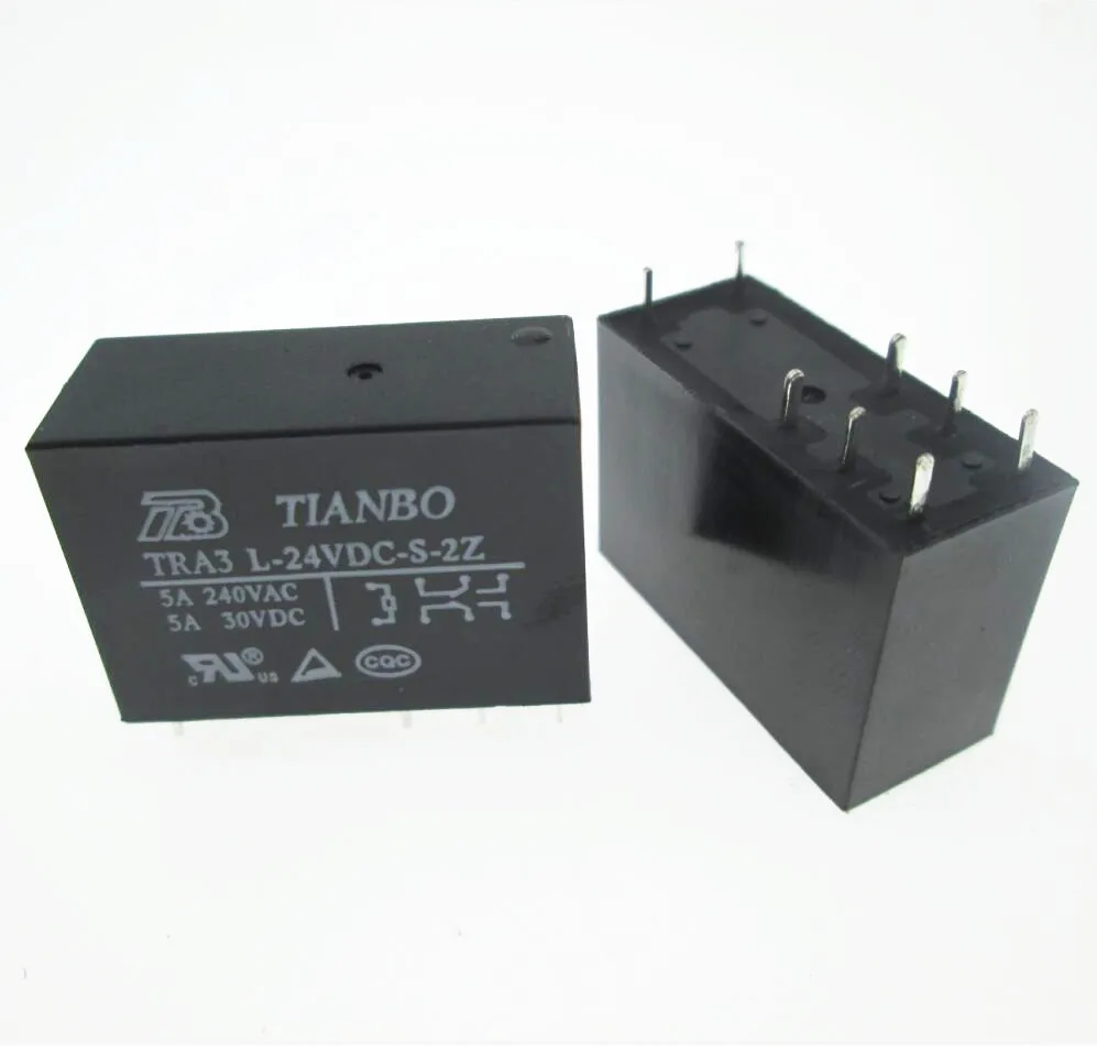 

NEW POWER 24V relay TRA3 L-24VDC-S-2Z TRA3L-24VDC-S-2Z TRA3L24VDCS2Z DC24V 24VDC 24V 5A 240VAC 8PIN