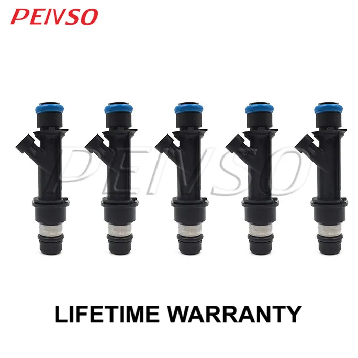 PEIVSO 5pcs FJ10594 8125894650 25364984 2171563 M1122 Fuel Injector For Chevrolet Colorado GMC Canyon 3.5L l5 2006