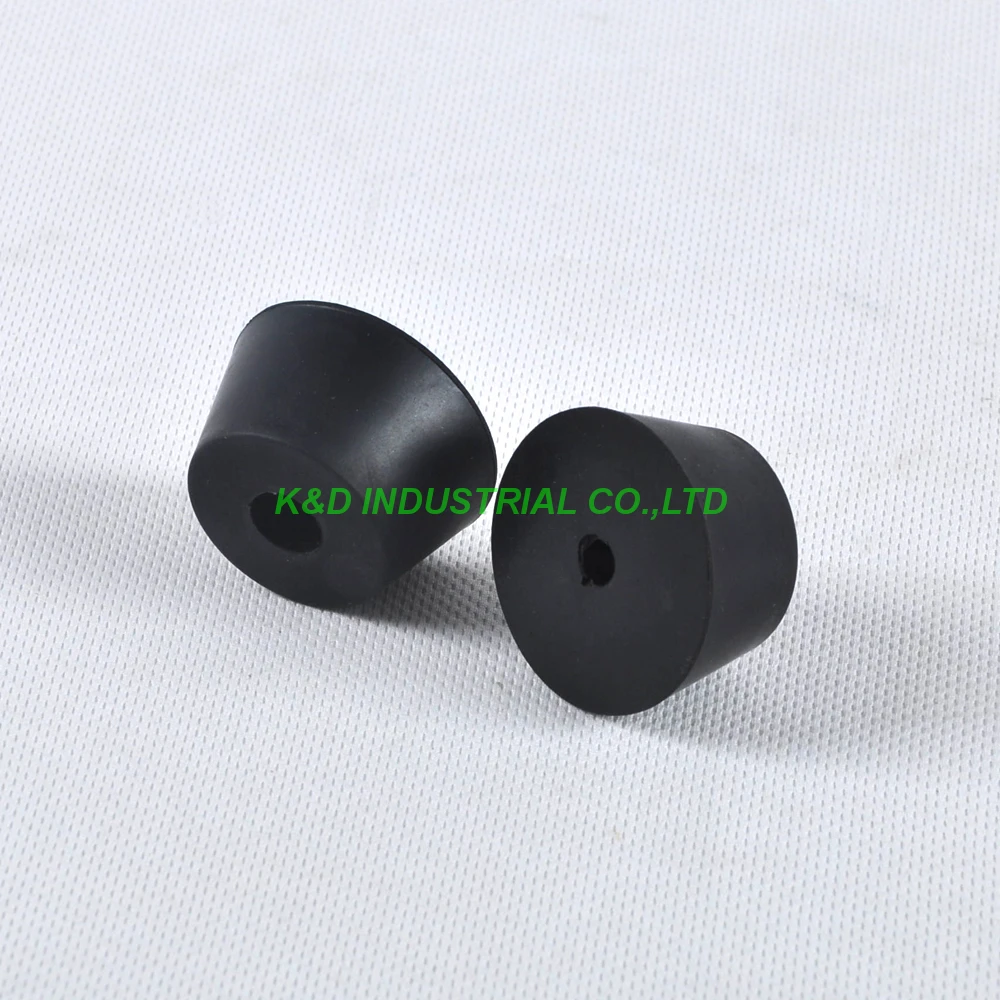 8pcs Small Round Rubber Feet 40x22mm for Bumpers Industrial Amp Case Chassis Socket