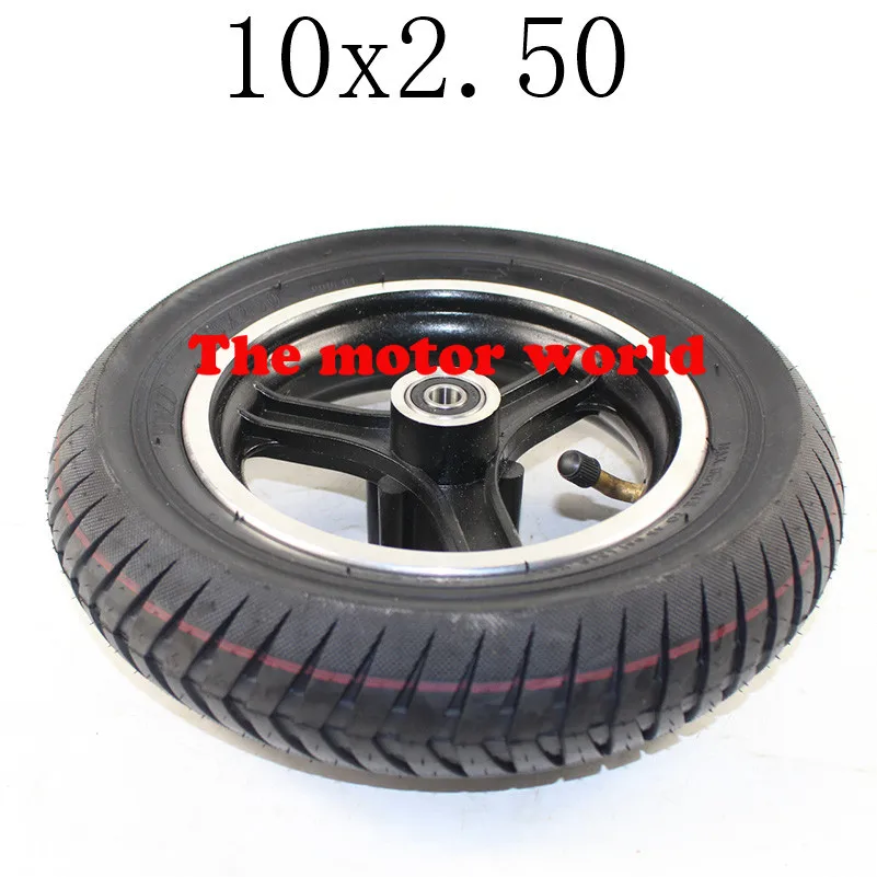 Hot Sale Good Quality 10x2.50 Wheel 10' Hub 10*2.5 Inch Wheel Hub Electric Scooter Inner Tube Outer Tube Explosion-proof Tires