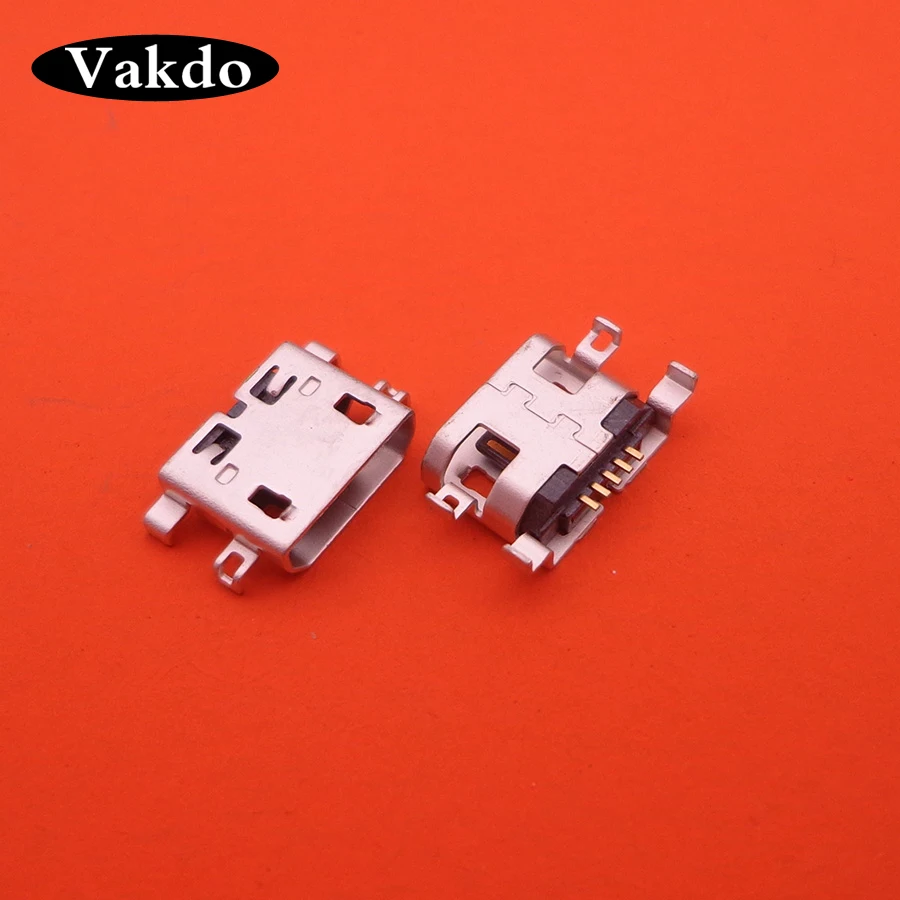 100Pcs USB Charger Charging Port Dock Connector Plug For Alcatel 4S 6070 6030 OT995 Idol 2S 6050 One Touch POP C7 Dual 7040 7041