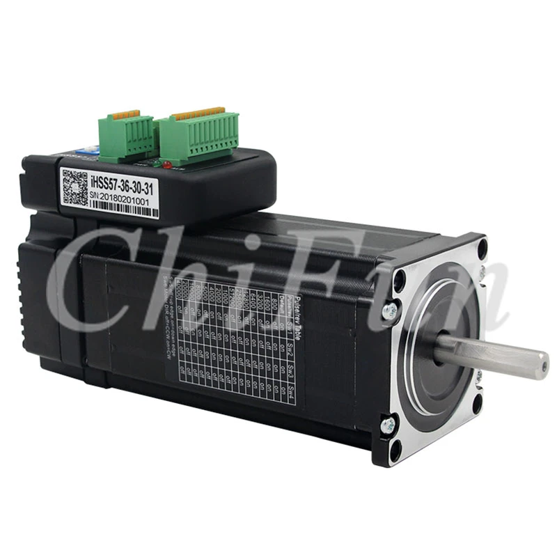 

JMC IHSS57-36-30-31 NEMA23 3Nm 36VDC Integrated Closed Loop Stepper servo driver encoder 1000 lines