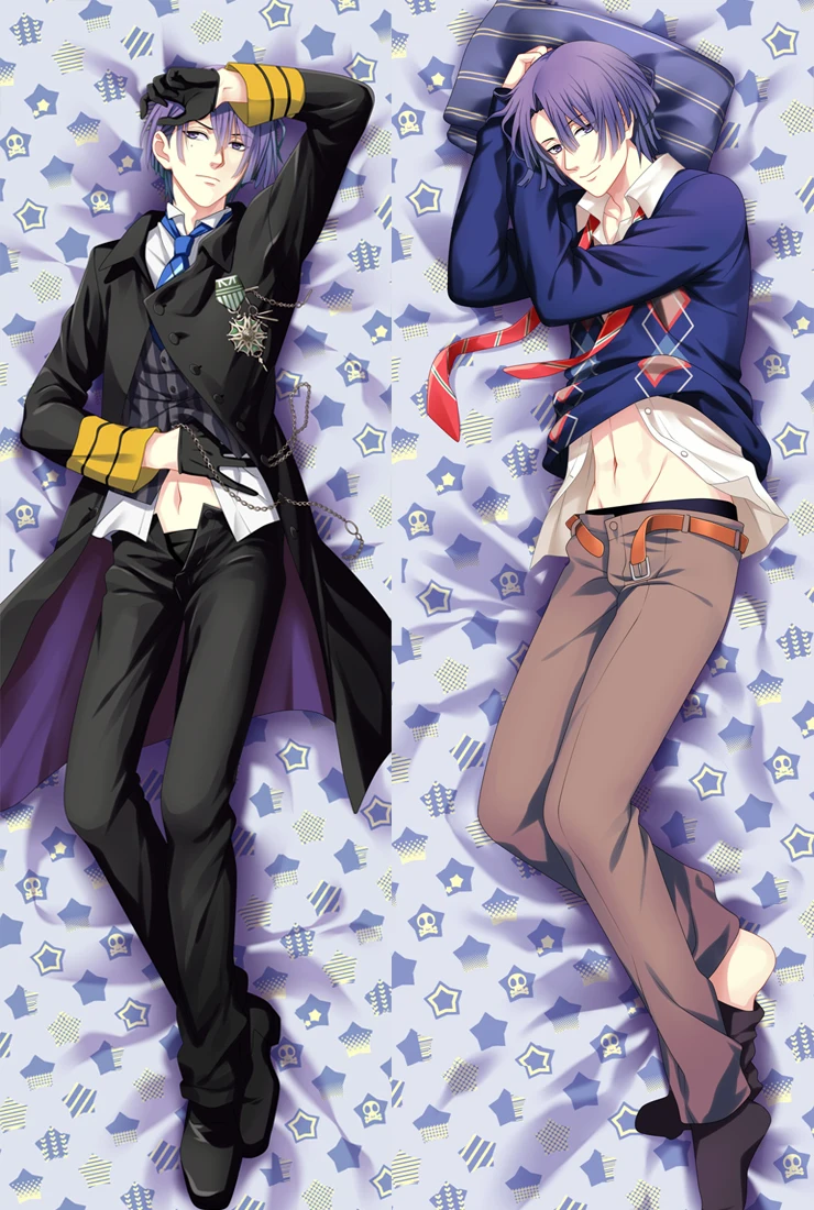 Japanese Anime Male UTA NO PRINCE SAMA Masato HIjirikawa Masato BL Hugging Body Pillow Case Cover 12149 Throw Dakimakura