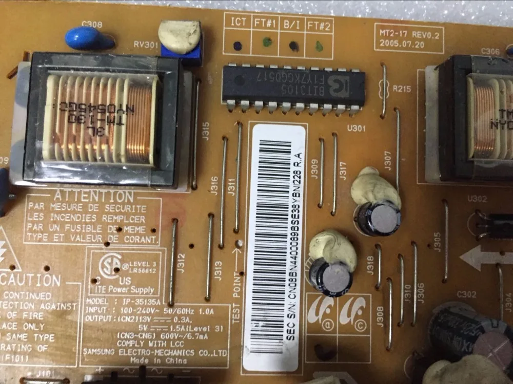 SZYLIJ 1 Cái Nguồn Điện Cung Cấp Ban 713N 711N 911N IP-35135A MT2-17 Ban Đầu