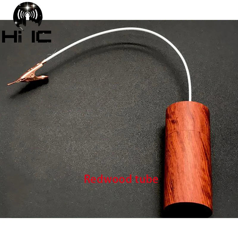HiFi Audio Cable Ground Loop Noise Isolator GND Black Hole Eliminate Static Electricity Power Purifier Electronic Earth Wire