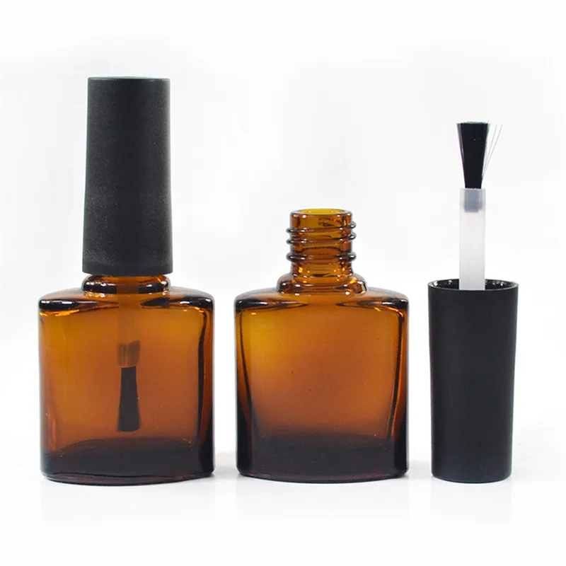 

480pcs*7ml amber customized UV gel nail polish gel glass bottle
