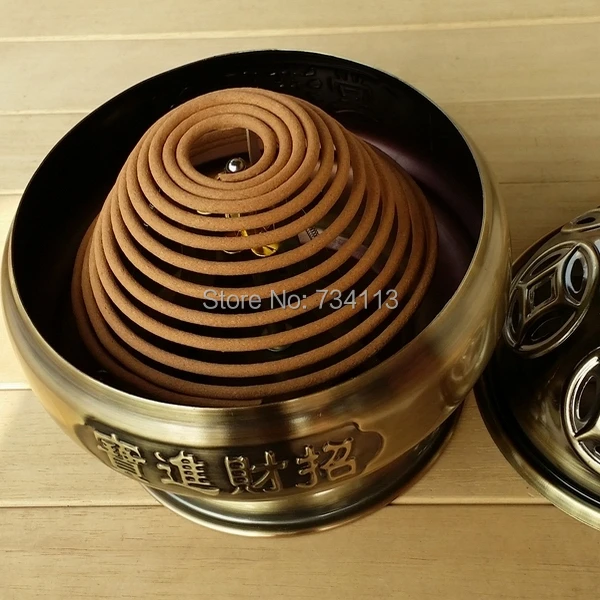 Incense burner Buddha homearomatic Lucky treasure Fine desktop artwork Aromatherapy stove Incense burner Prayer bench Sandalwood