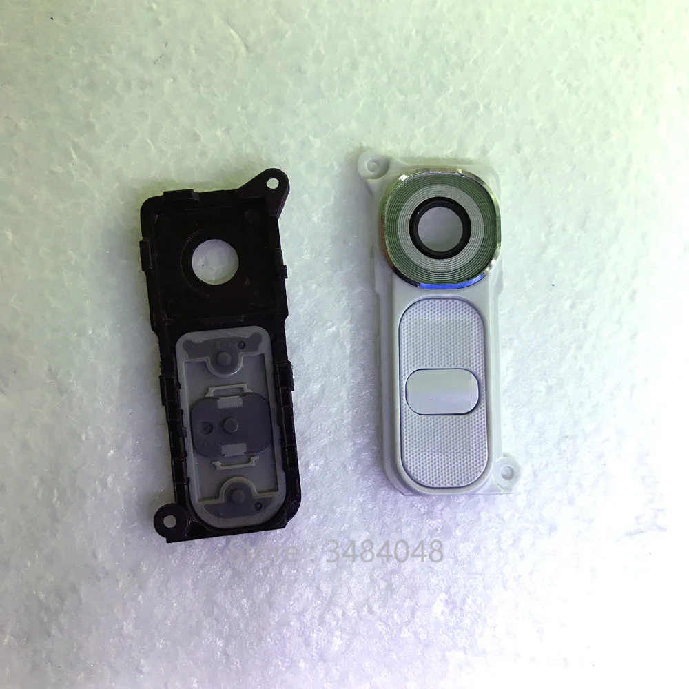 For LG G4 H810 H811 H815 VS986 LS991 F500L Rear Camera Lens Cover Ring With Power Switch Key Button