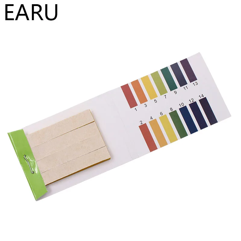 80 Strip/Pack Ph Test Strips Penuh PH Meter Ph 1-14st Indikator Litmus Tester Kertas Air Lapisan Tanah Kit pabrik