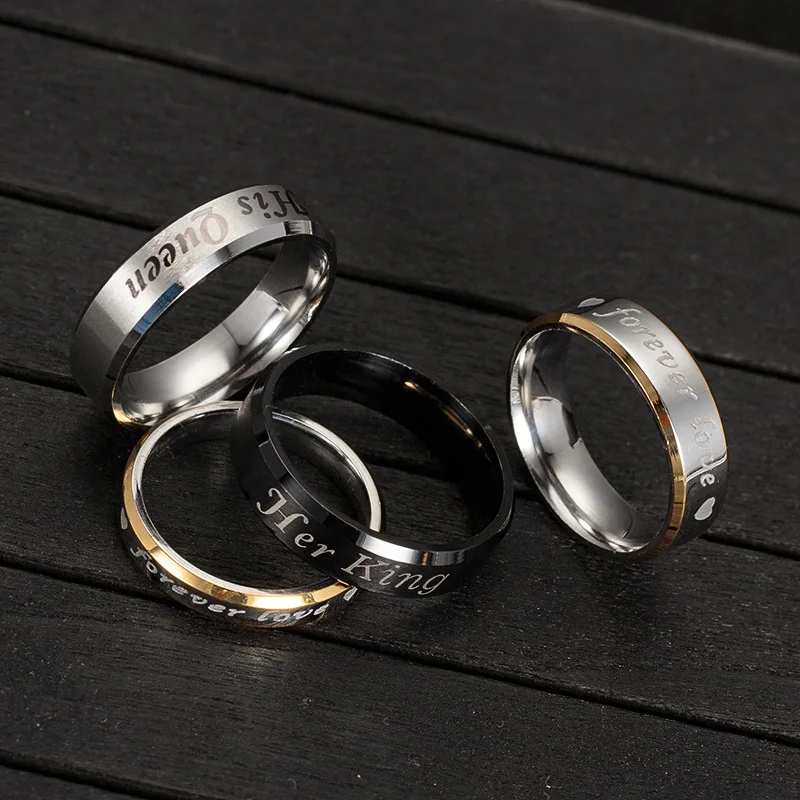 Couple titanium steel ring, Titanium steel jewelry, Jewelry & Accessories,Fashion Jewelry Rings