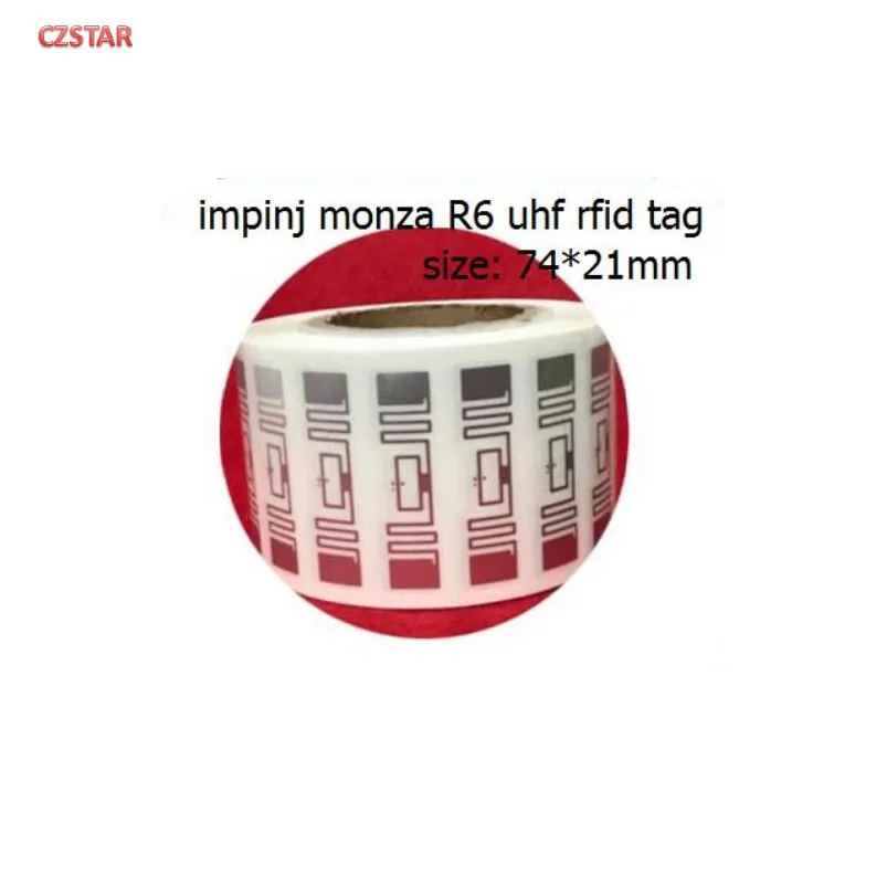 RFID Impinj Monza R6 uhf tags long range r6 chip epc gen2 Passive UHF tag stickers wet inlay