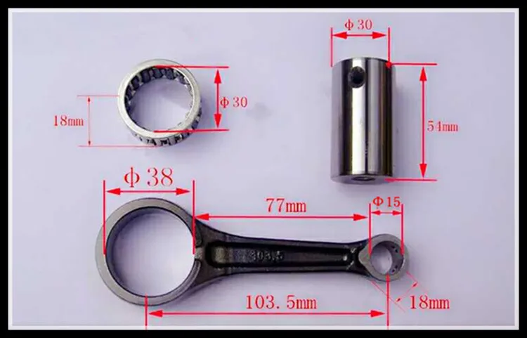 Crankshaft connecting rod of motorcycle CG125 Crankshaft connecting rod