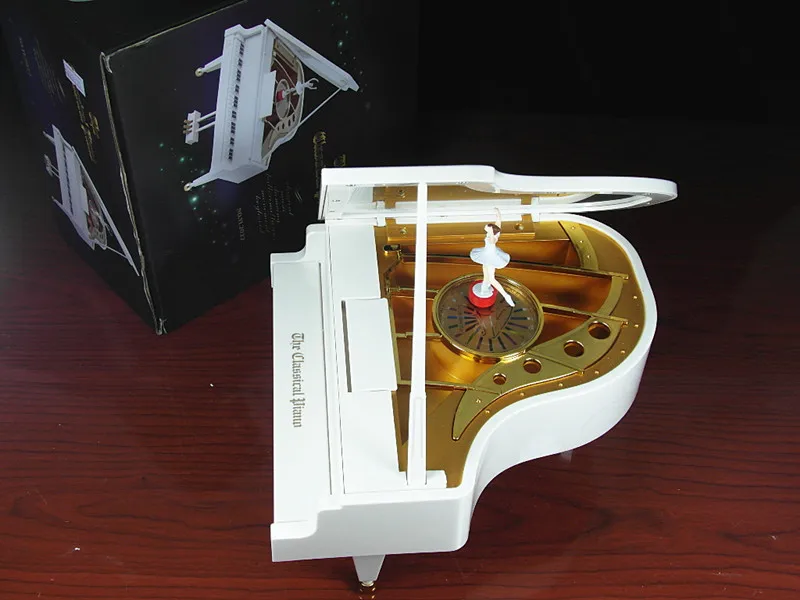 

Piano violin guitar model music box music box Home Furnishing jewelry ornaments toy musical birthday gift items