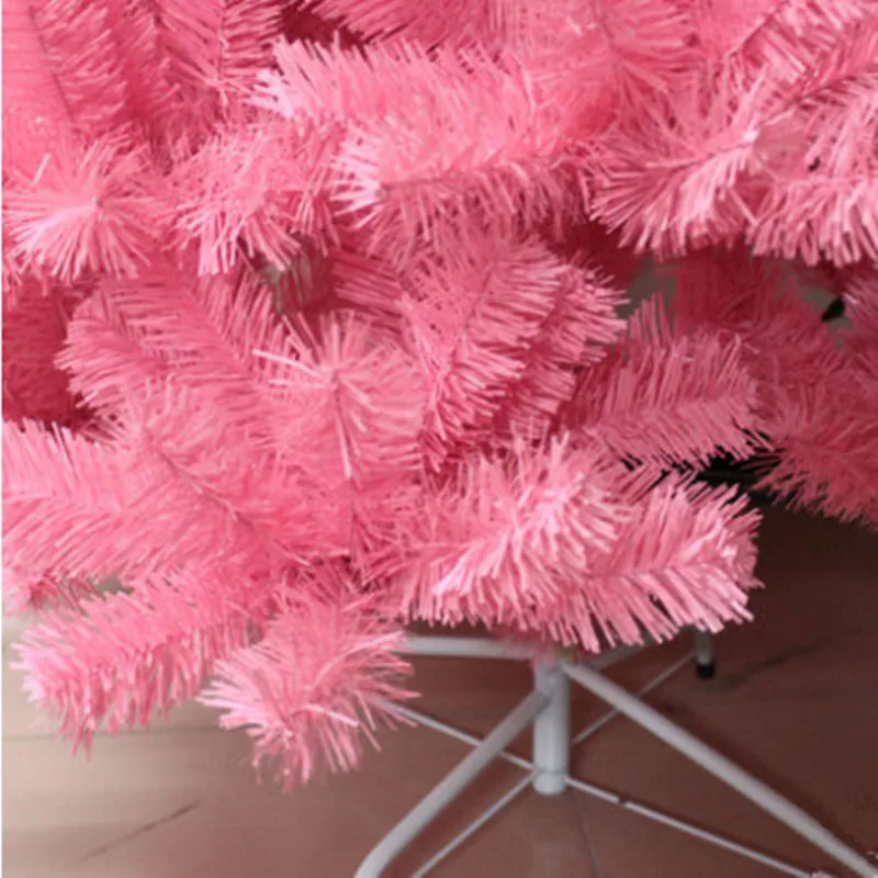 Teellook's new pink PVC Christmas tree 1.2m / 5.0m Christmas and New Year layout