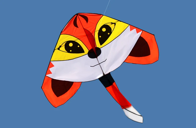 New High Quality Cartoon  Kite  / Fox Kites With Handle and Line  Factory Outlet  Good Flying