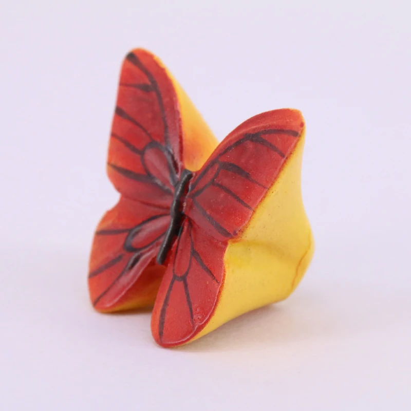 4PCS Resin Butterfly Drawer Knobs Cartoon Knobs for Children Kids Dresser Cabinet Door Knobs Kitchen Cupboard Handle Decorative