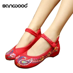 Nuovi arrivi Hot New women's Chinese Old pechinese Style Phoenix Flower scarpe basse ricamate