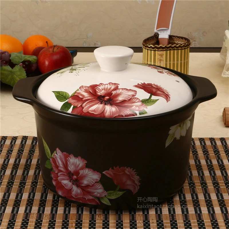 Korean ceramic stew pot casserole porridge medicine or casserole Kamameshi shipping