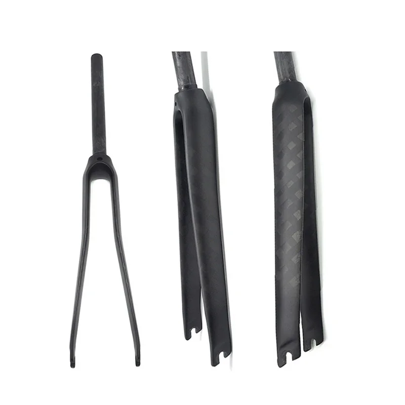 KEDDIE widelec w całości z włókna węglowego w nowym stylu widelec do roweru szosowego części rowerowe 1-1/8 700c Superlight 350g 12k wykończenie akcesoria rowerowe węgla