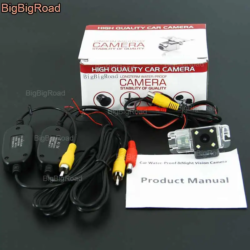 BigBigRoad For Jeep Compass 2014 Wireless Camera Car Rear View Reverse Camera Night Vision Waterproof Parking Camera