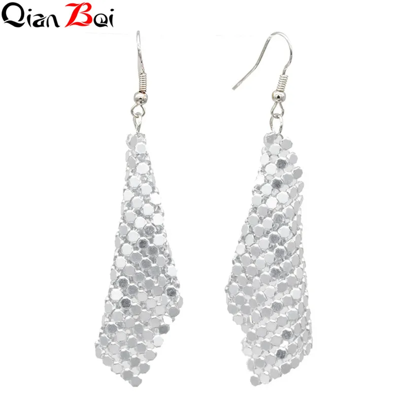 QianBei Long Dangle Earrings For Women Tassel Bohemia Earrings Fashion Bijouterie Hot Sale Fashion Jewelry