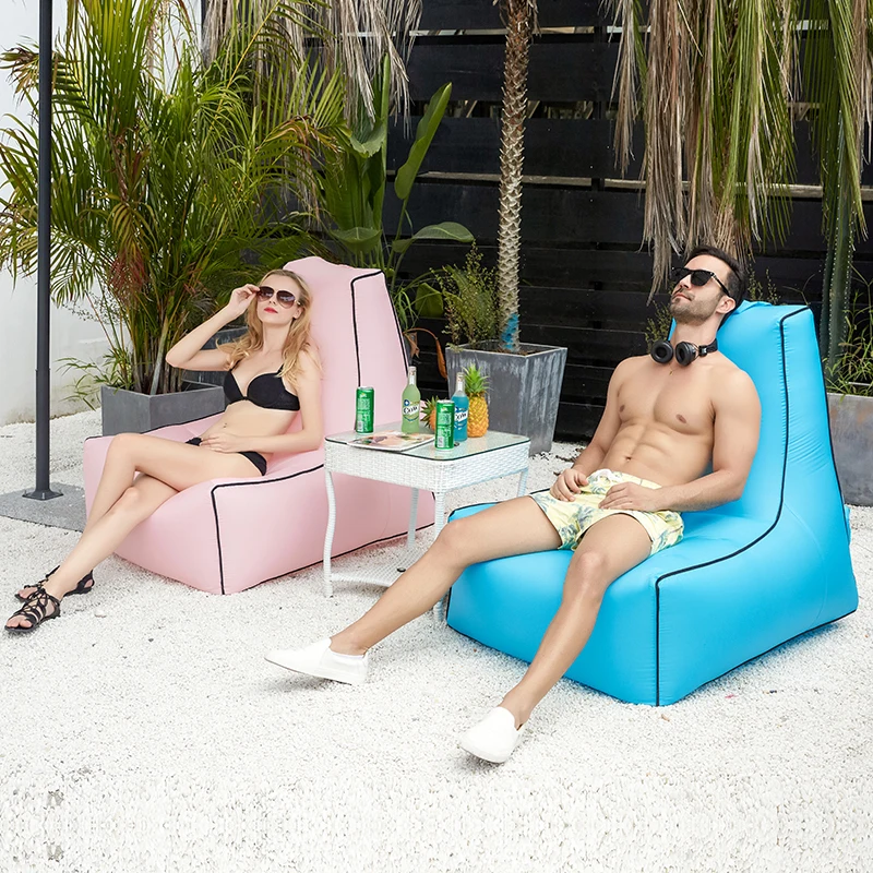 Inflatable Beanbag Chair Outdoor Beach sofa