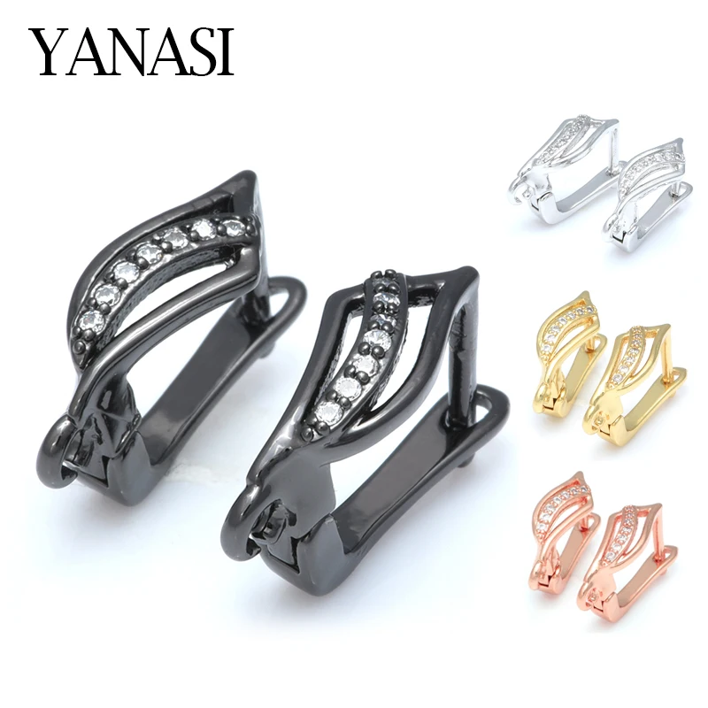 

Earrings Accessories DIY Findings for Jewelry Making New Design Leaf Shape Gold Silver Earring Hooks Handmade Jewellery