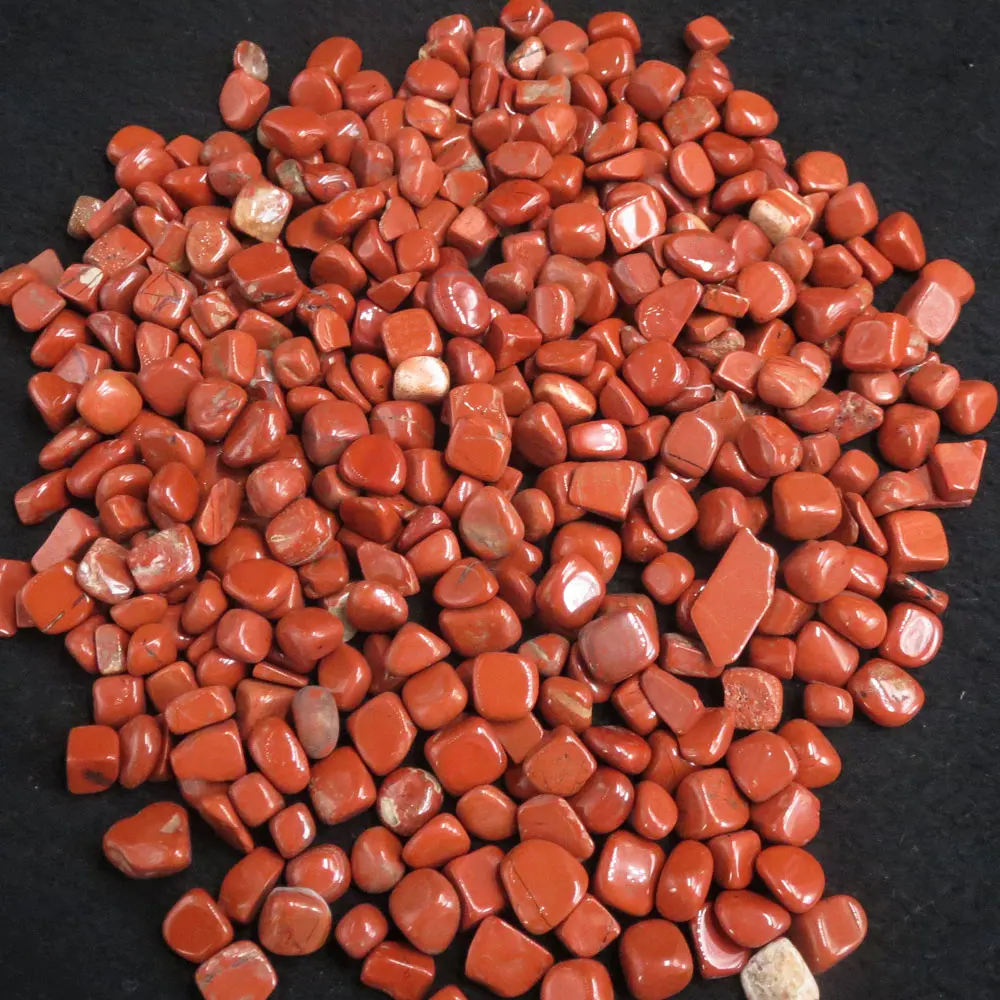 Wholesale 50g Natural Red Jasper Crystal Tumbled Stone Gemstone Mineral Chip Quartz Crystals Natural Stones and Minerals Gift