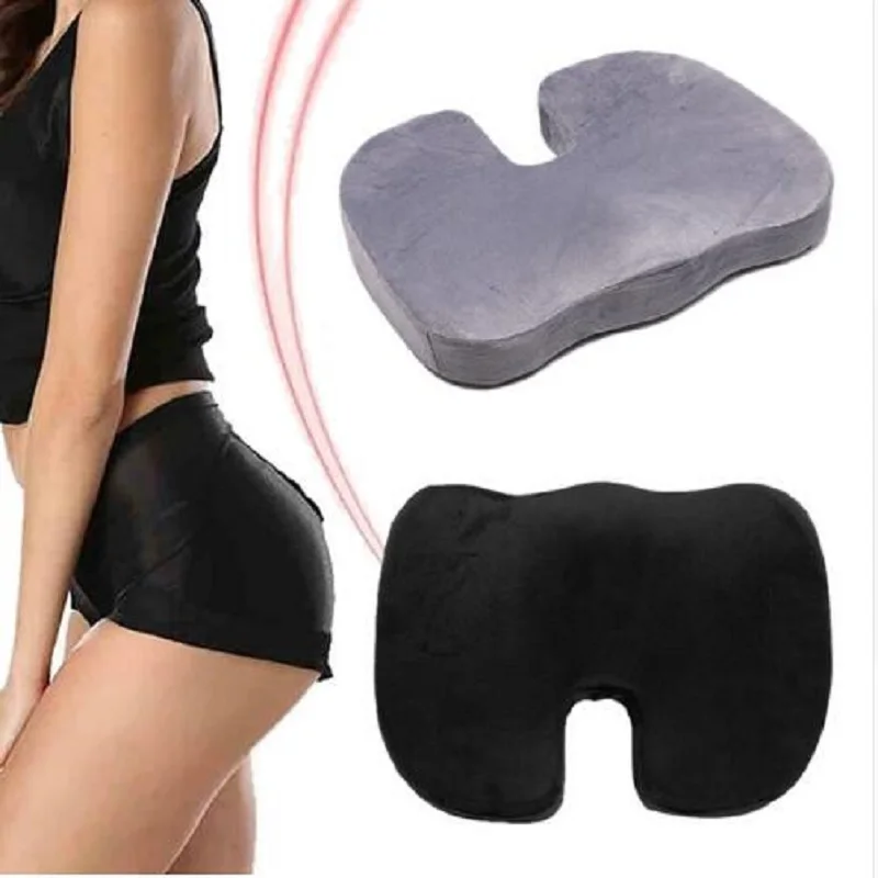 

New Coccyx Orthopedic Memory Foam Seat Cushion for Chair Car Office Home Bottom Seats Massage Cushion 13