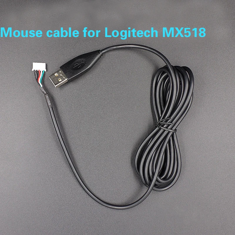 Mouse cable for logitech G100 GPRO G102 G300 G300S G302 G400 G400S G402 MX518 MX510 Durable USB Mice Line Replacement wire