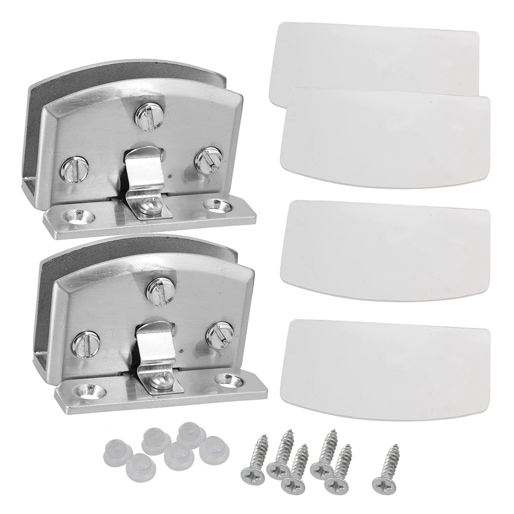 1set 57.6 X 36 X 18mm Glass Doors Hinge 90 Degree Glass Hinge Bathroom Cabinet Door Hinges Side Mount Glass Hinge