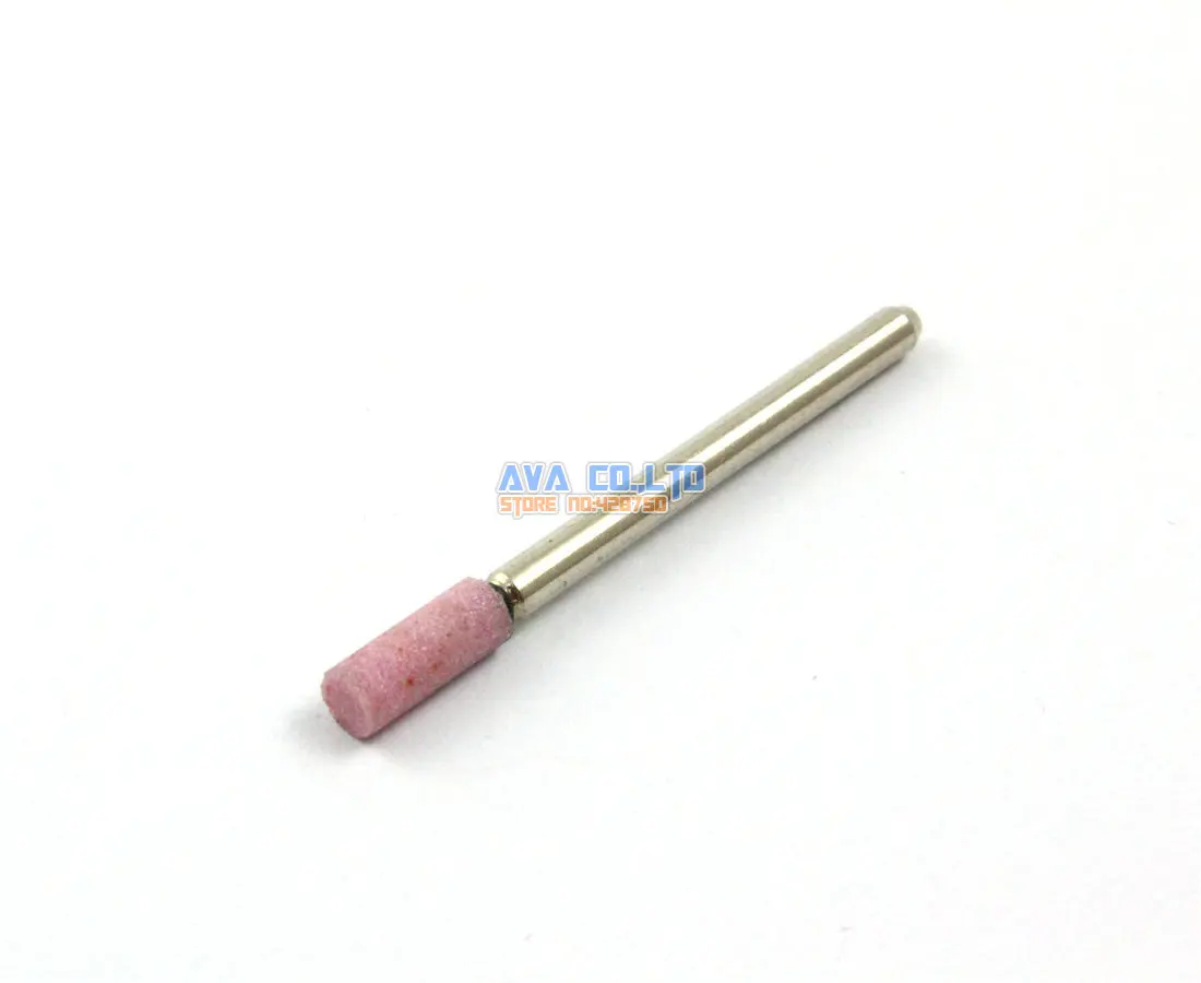 

20 Pieces 4x10mm Mounted Point Pink Aluminum Oxide Abrasive Grinding Stone Bit 3mm Shank